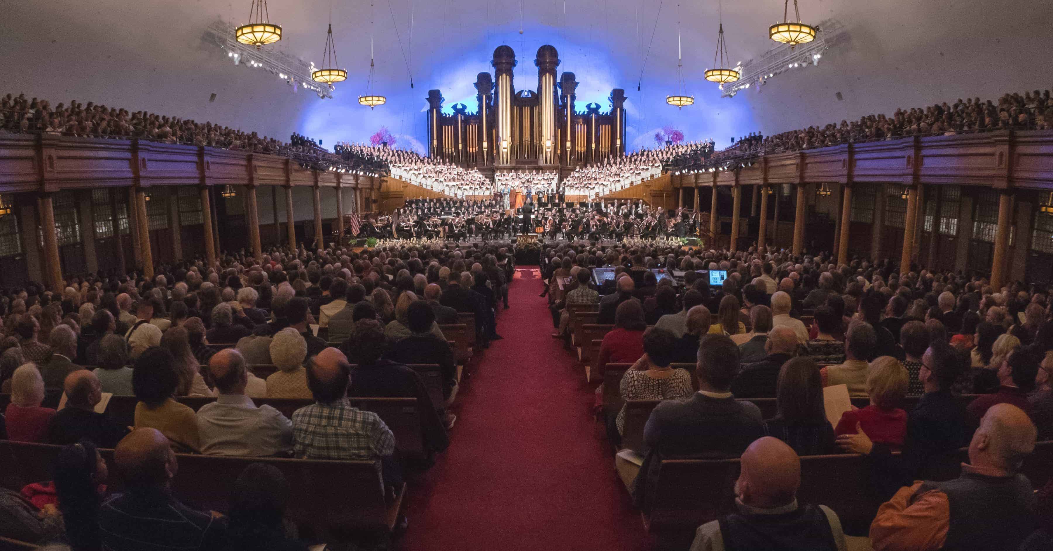 The Utah Symphony and the Mormon Tabernacle Choir